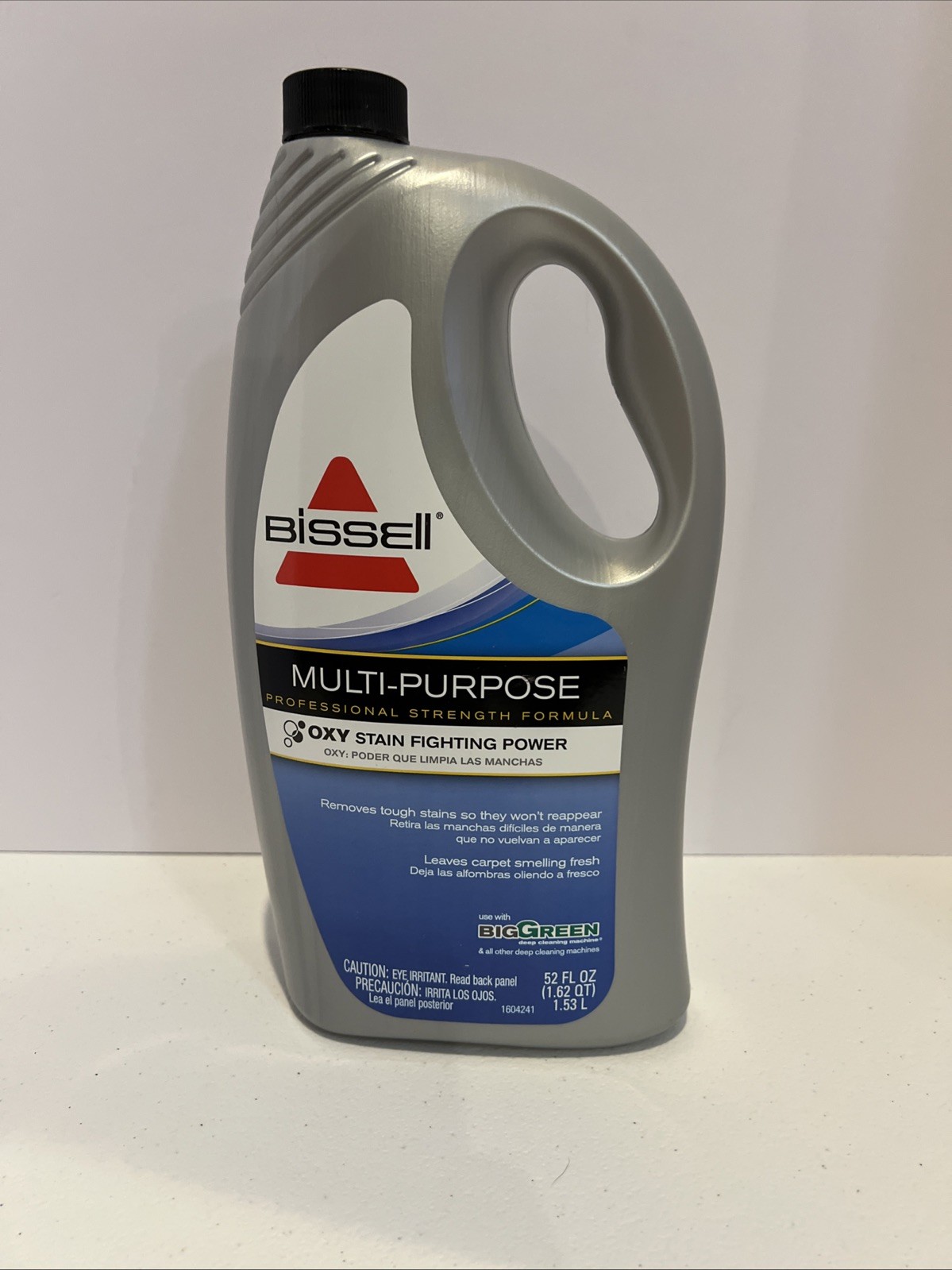 Bissell Professional Multi-Purpose Oxy Carpet Cleaner Liquid, 52 oz.