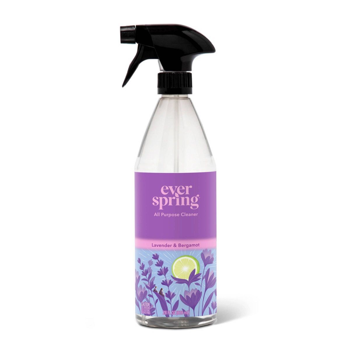 Lavender & Bergamot All Purpose Cleaner – 28 fl oz: Spray Bottle, Liquid Formula