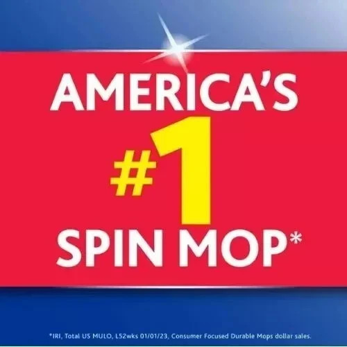 O-Cedar EasyWring Spin Mop & Bucket System- Free Ship