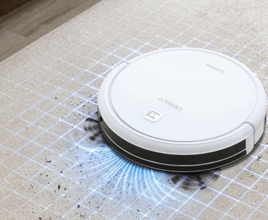 Ecovac DEEBOT N79W Robot Vacuum & Mop Obstacle Avoidance App Control White