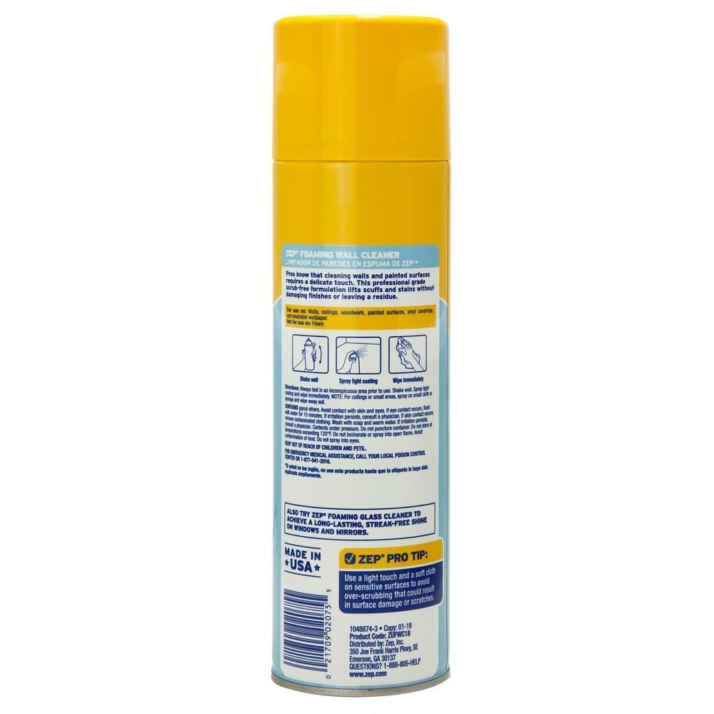 Zep 18 oz. Foaming Wall Cleaner (Pack of 2)