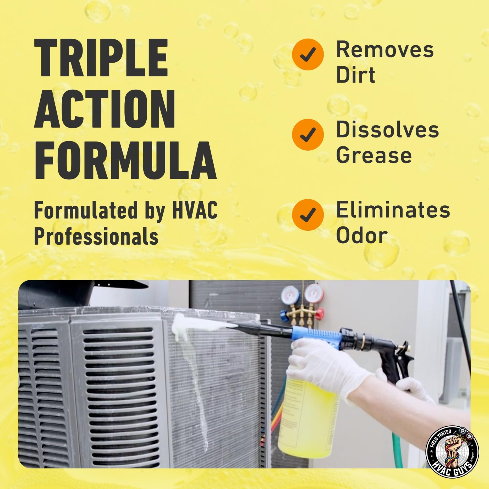 High-Power AC Coil Cleaner & Cannon Bundle – Efficient HVAC Cleaning Tool