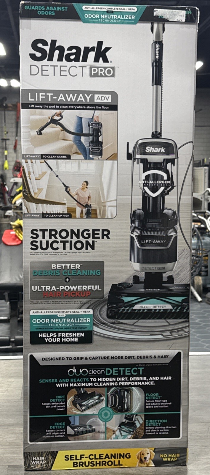 Shark Vacuum Detect Pro Liftaway ADV LA800 Odor Neutralizer HEPA