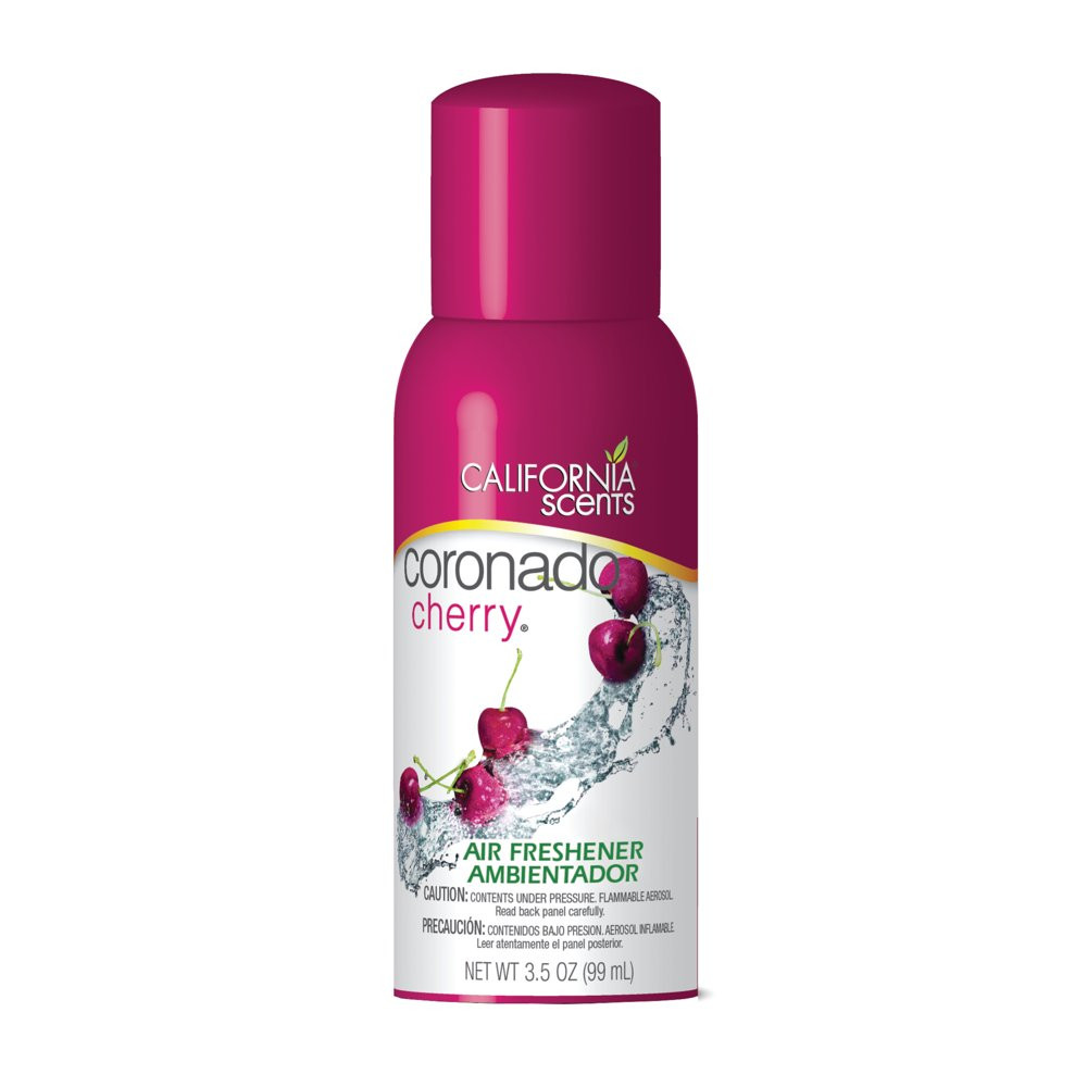 California Scents Coronado Cherry Car Air Freshener Spray – 3.5 OZ