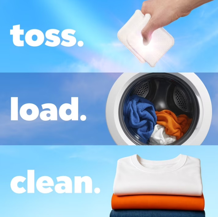 2 PACK Tide Evo Laundry Detergent Tiles, Original Tide Scent, 42 Count PACK