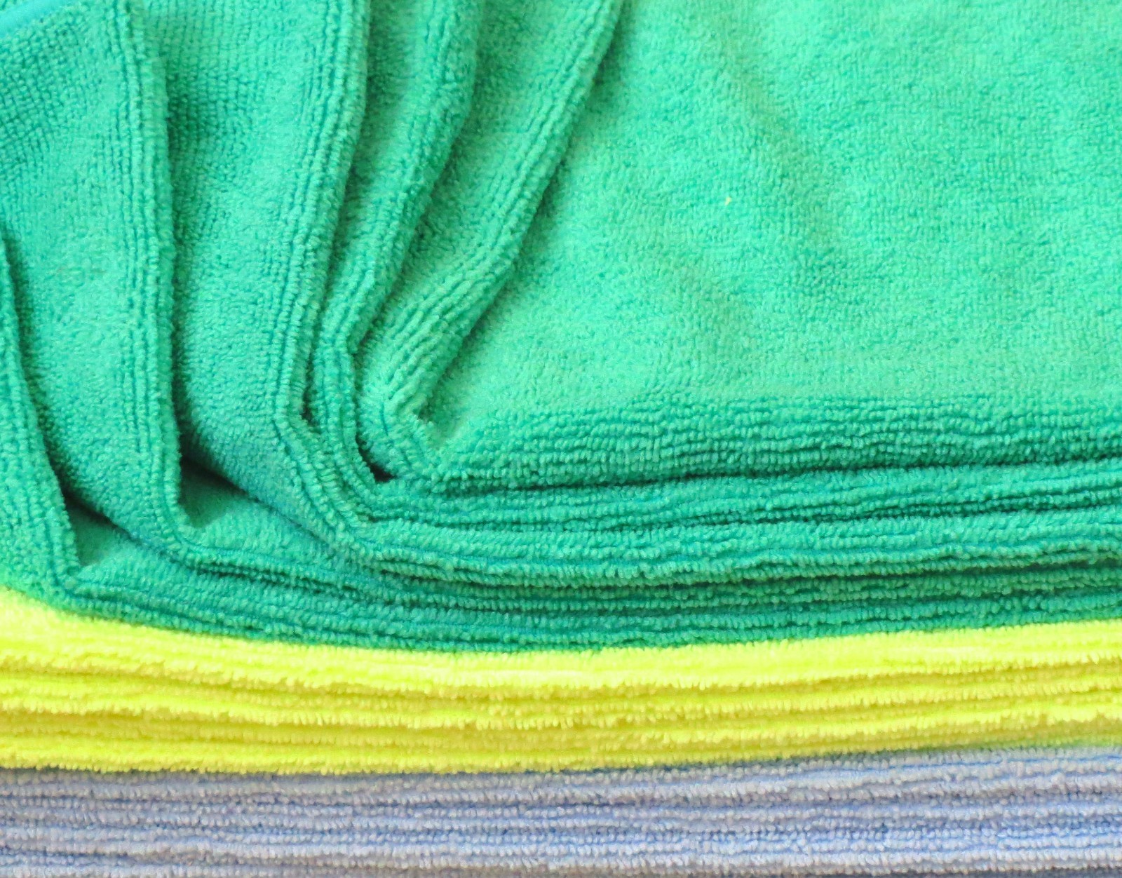 12pcs 14″x14″ 300GSM High Quality Microfiber Cleaning Cloths Towels