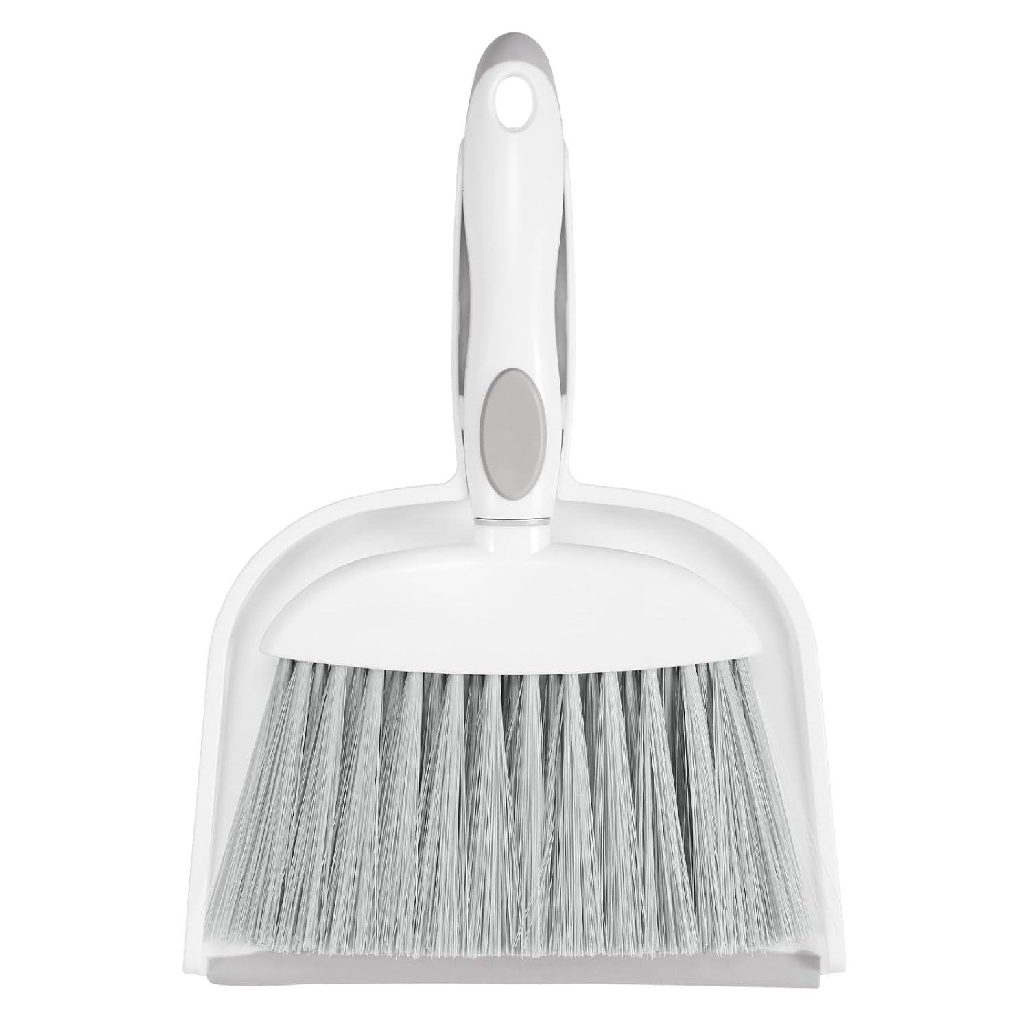 Mini Dust Pan and Brush Set Small Broom Dustpan White Gray Dustpan Cleaning