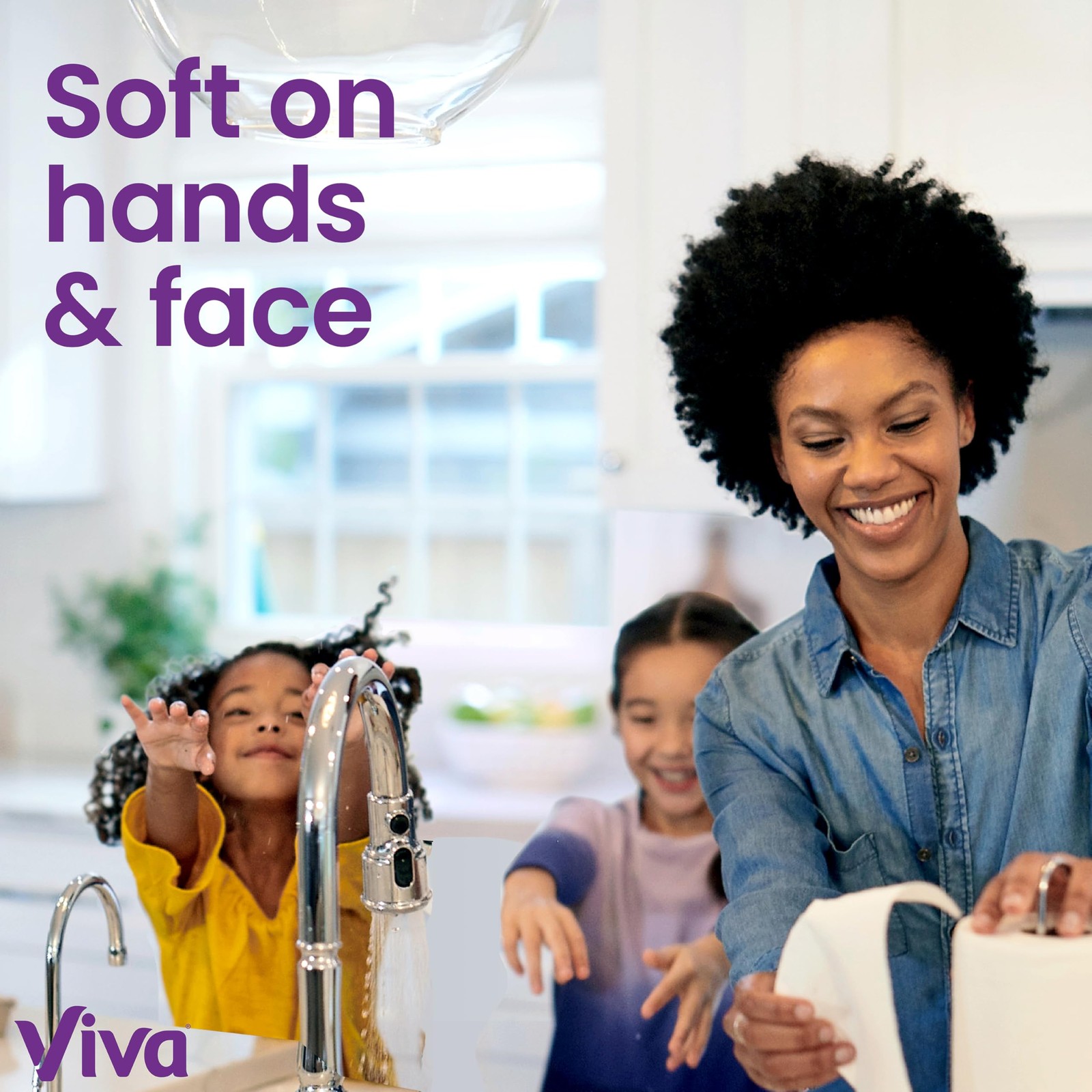 Viva Signature Cloth Paper Towels 3 Double Rolls 86 Sheets Per Roll
