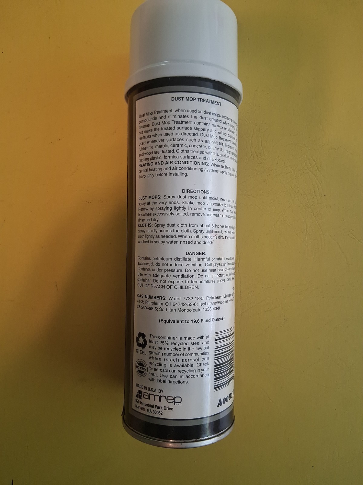 New MISTY Dust Mop Treatment Spray – Pine Fragrance 18 oz A00810 Amrep