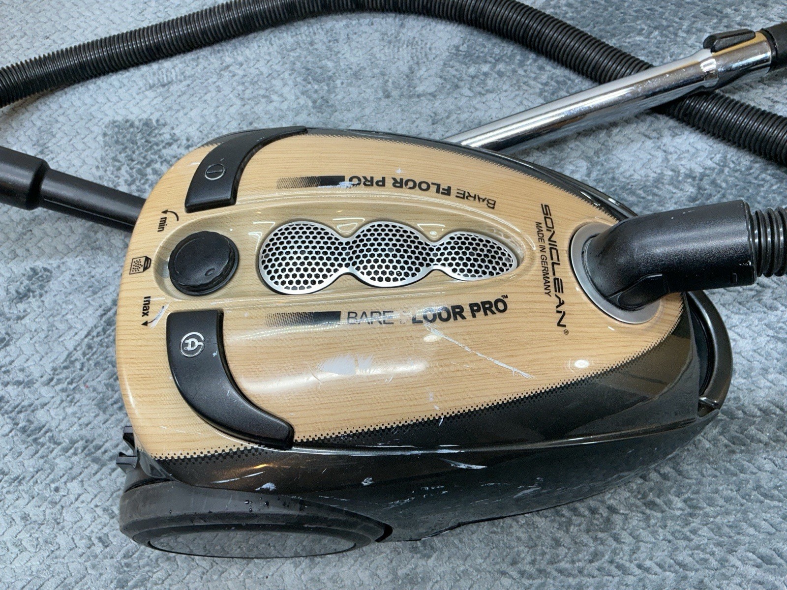 Soniclean BFP-1150 Bare Floor Pro Canister Vacuum READ