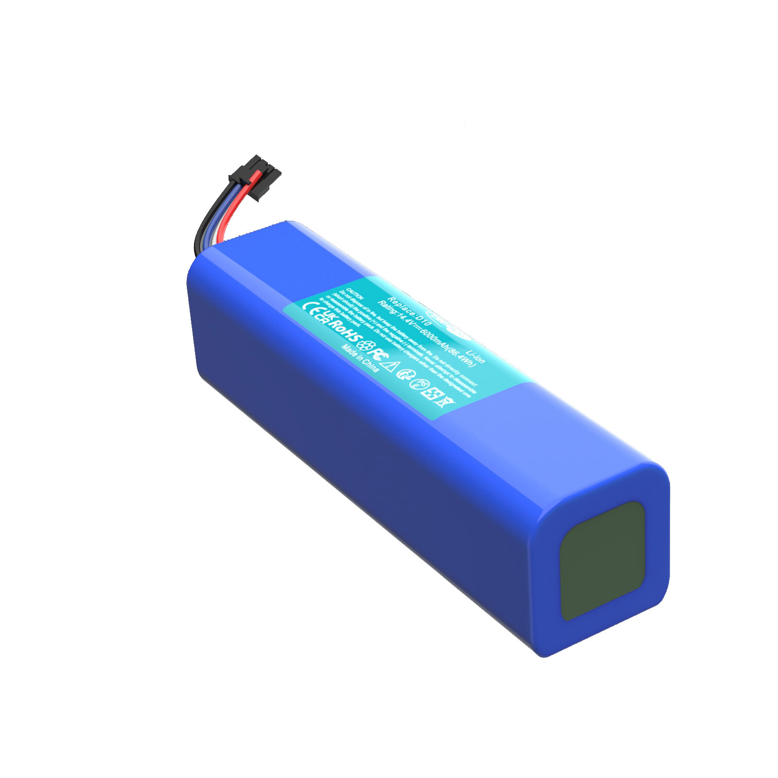 6000mAh 14.4V Li-ion P2150-4S2P-MMBK Battery For Dreame D10 D10 Plus D10s D9 L10
