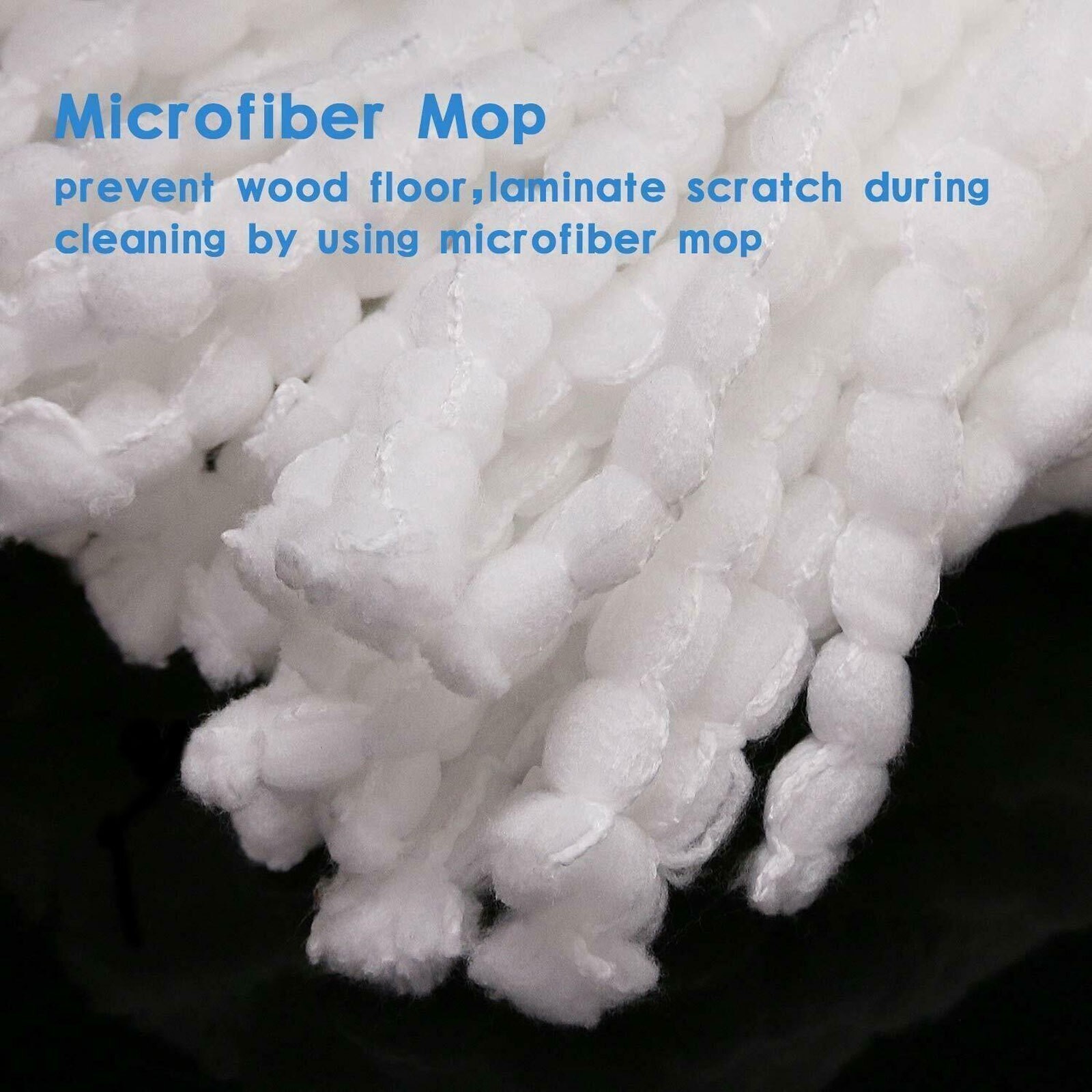 6P Replacement Microfiber Mop HEAD For O-Cedar Spin Mop Easy Clean Wring Refill
