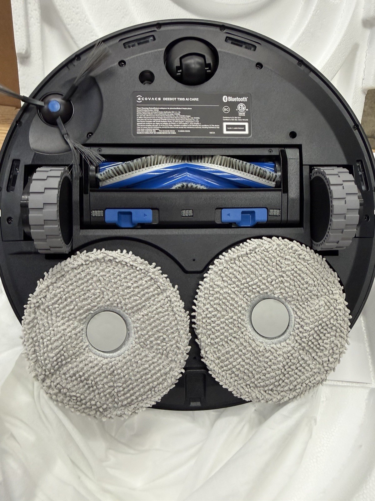 (OPEN BOX READ Description) ECOVACS DEEBOT T30S AI Care Robot Vacuum and Mop