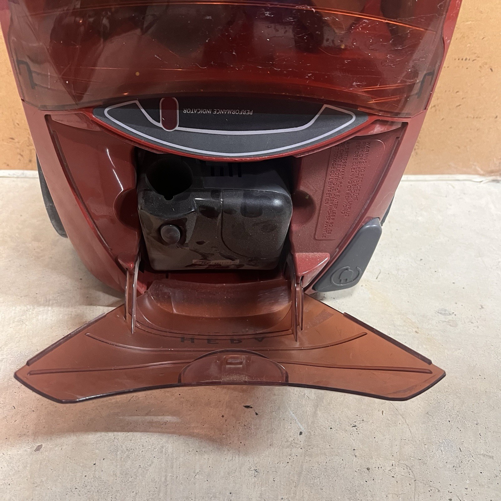 Kenmore Progressive 116 True HEPA 360 Canister Vacuum Canister Red And Hose