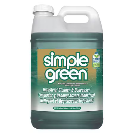 Simple Green 2710000213225 2.5 Gal Jug Industrial Cleaner And Degreaser,