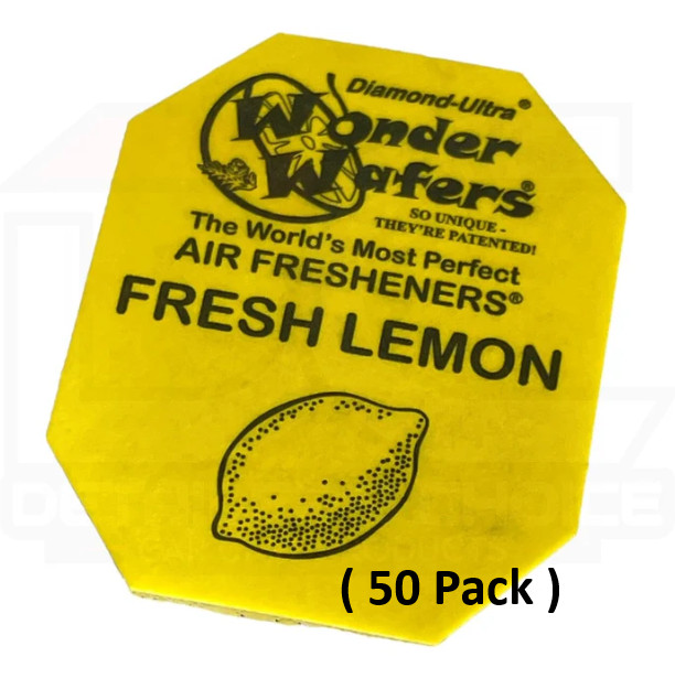 Wonder Wafers 50 Count Fresh Lemon Scent Air Freshening Wafers Individually W…