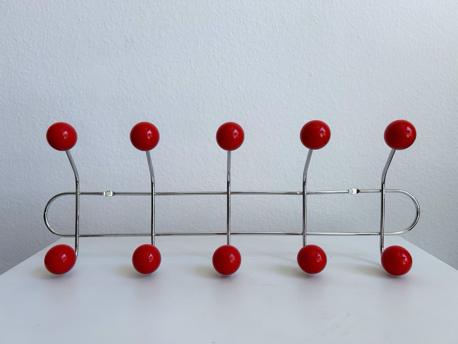 Mid Century Hooks Coat Rack Entryway Organizer Modern Minimalist Wall Art Decor