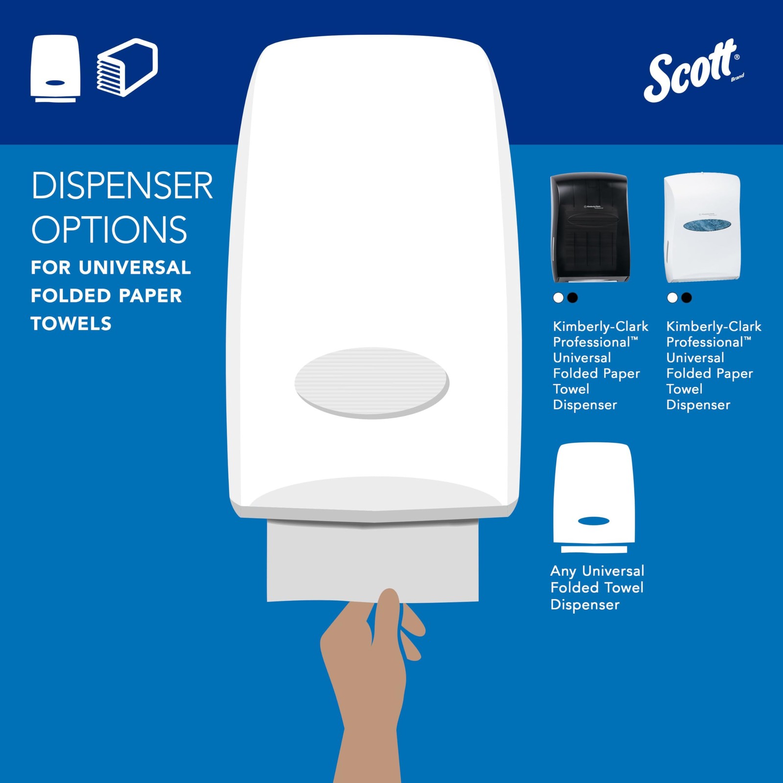 Scott professional Essential C-Fold Folded Paper Towels Bulk (01510 Fast-Drying