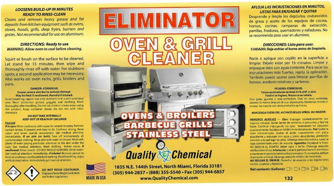 Oven Cleaner & Grill Cleaner – Heavy-Duty/Fast Acting & Easy to Use