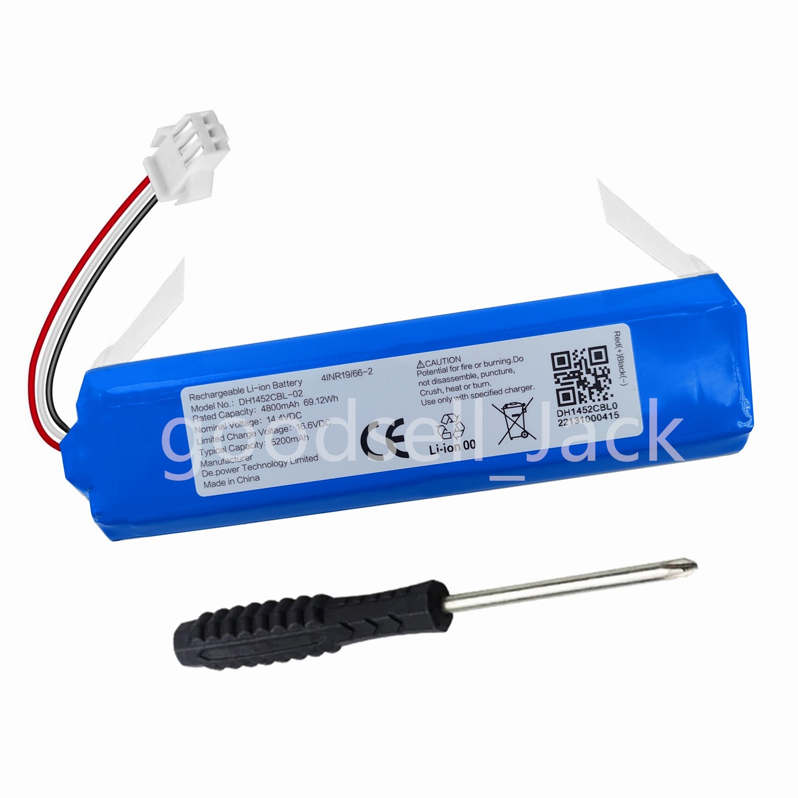 New Battery for Proscenic M6 M7 M8 Pro ,Coredy L900 L900W L900X Robot Vacuum