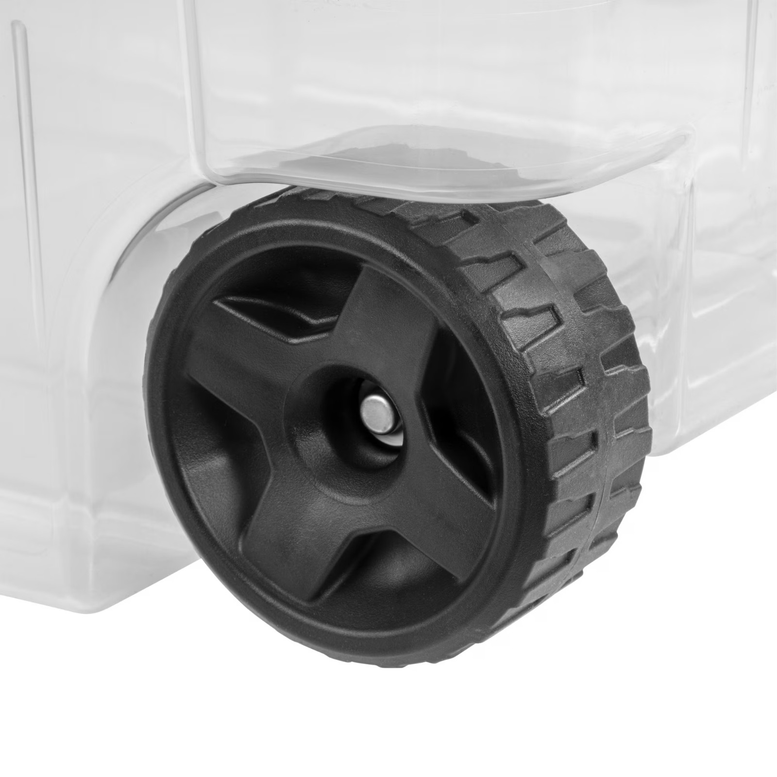 2 Count Sterilite 160 Quart Wheeled Stacker, Extra Large Durable Clear Bin, New