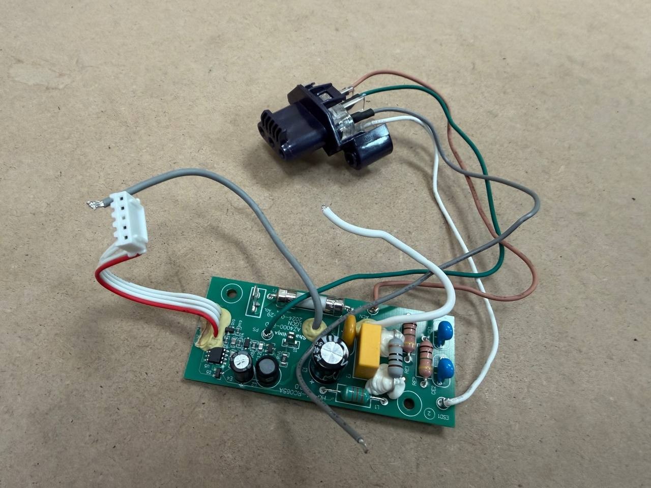 Shark AZ4002 Vacuum MAIN POWER CONTROL PCB BOARD OEM Replacement Part