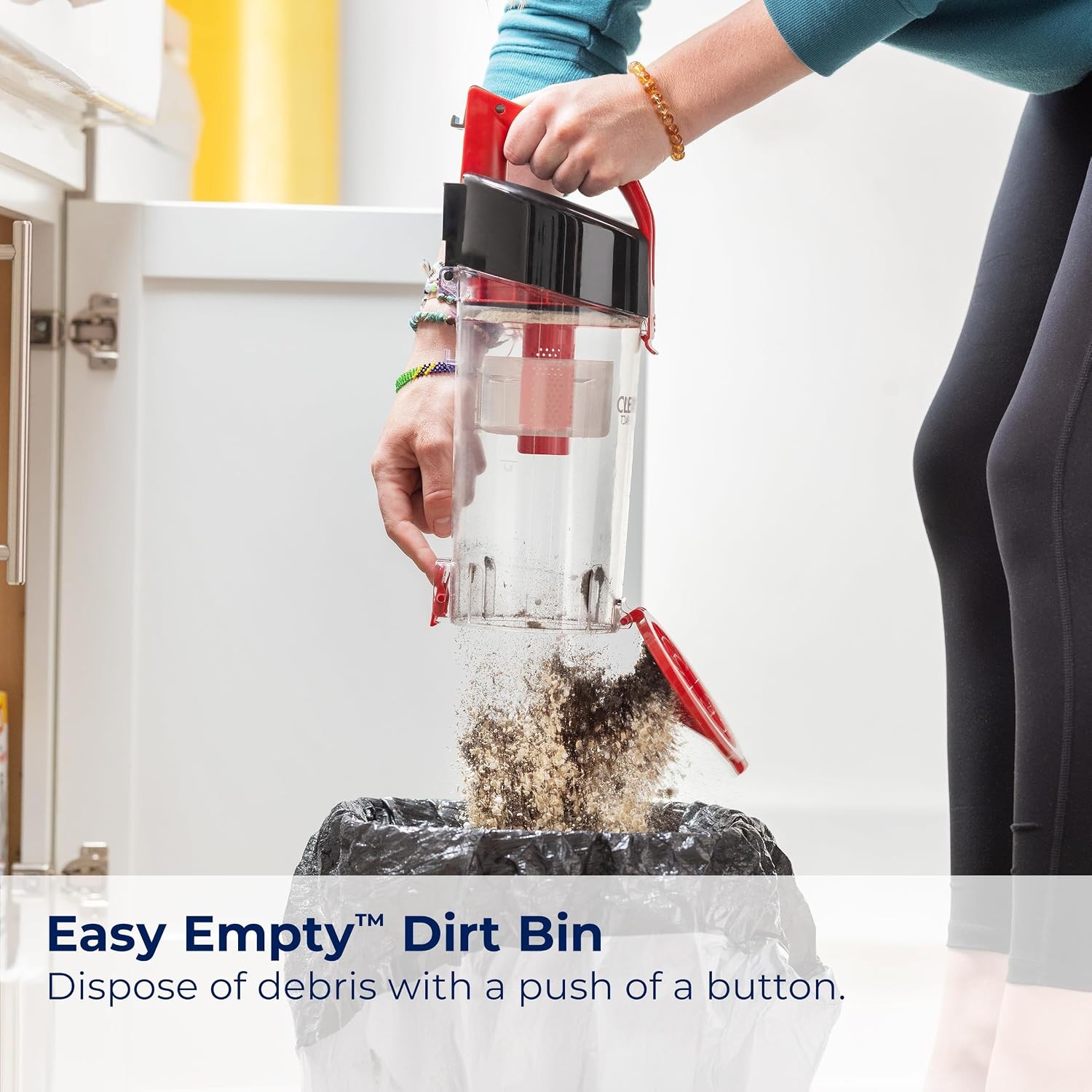 Upright Vacuum, Lightweight Design, Powerful Suction, Removable Extension Wand