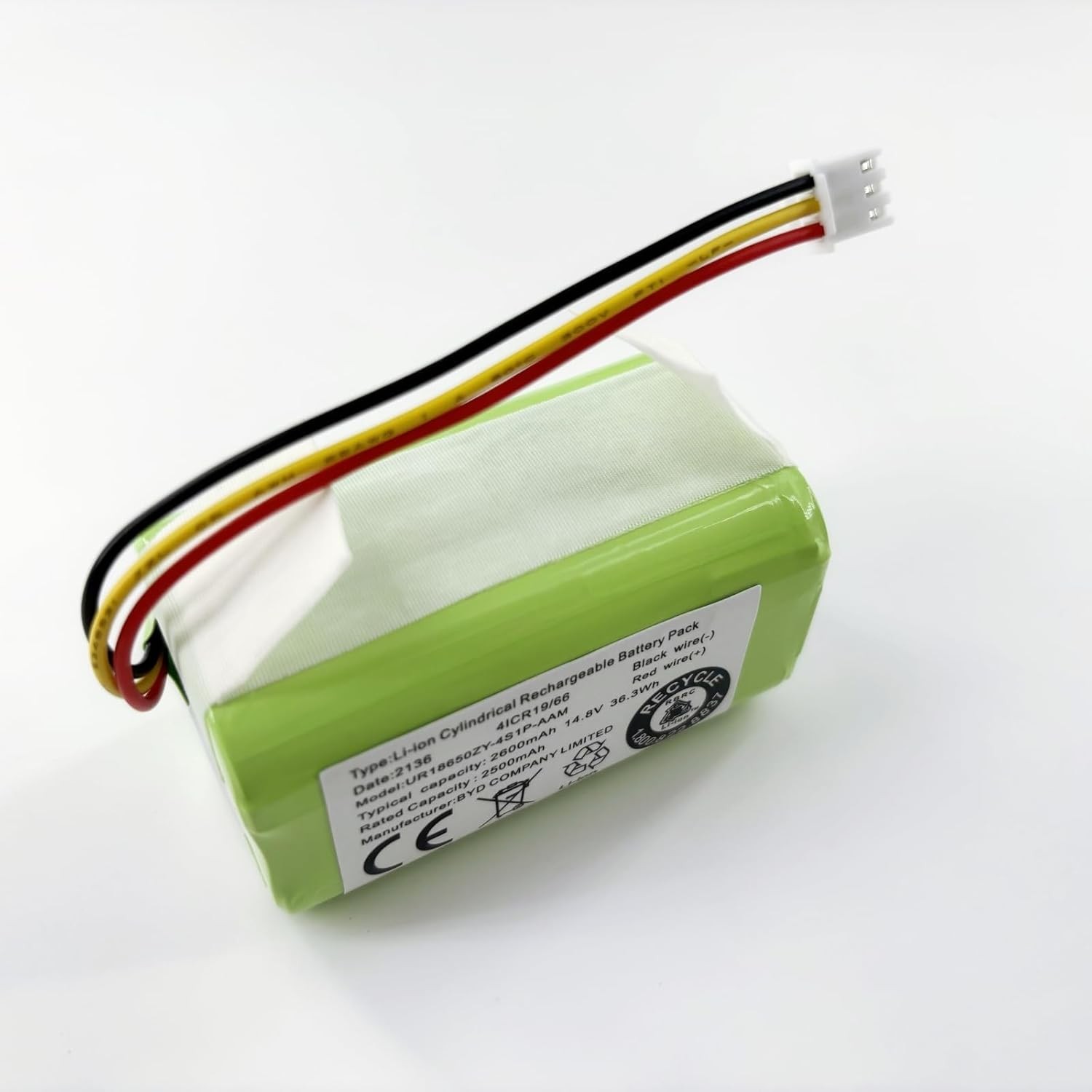 Replacement Battery for bObsweep BOb PetHair Vision Plus Wi Fi WVP58021 Trifo