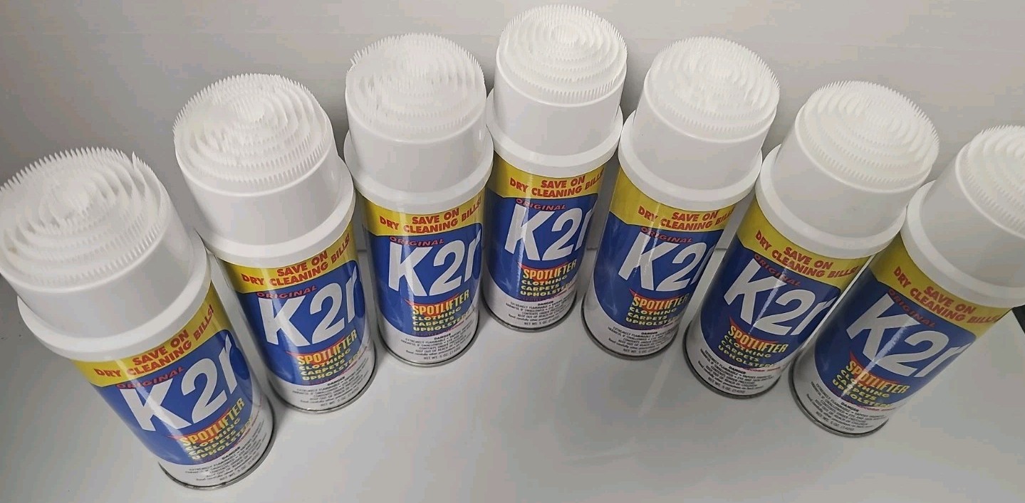 K2r Spot Lifter Stain Remover cleaner 5 Oz Clothing Carpet Cleaner 7 Cans