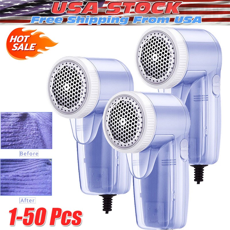 Electric Clothes Lint Pill Fluff Remover Fabrics Sweater Fuzz Shaver HouseholdUS