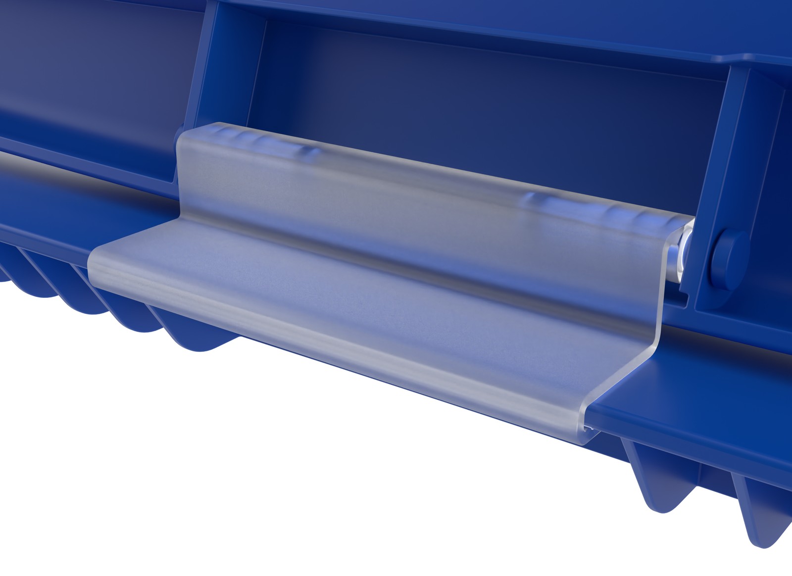 Rev-A-Shelf 32 qt. Trash Can Replacement Lid, Blue (Lid Only), RV-32-LID-22-1-40