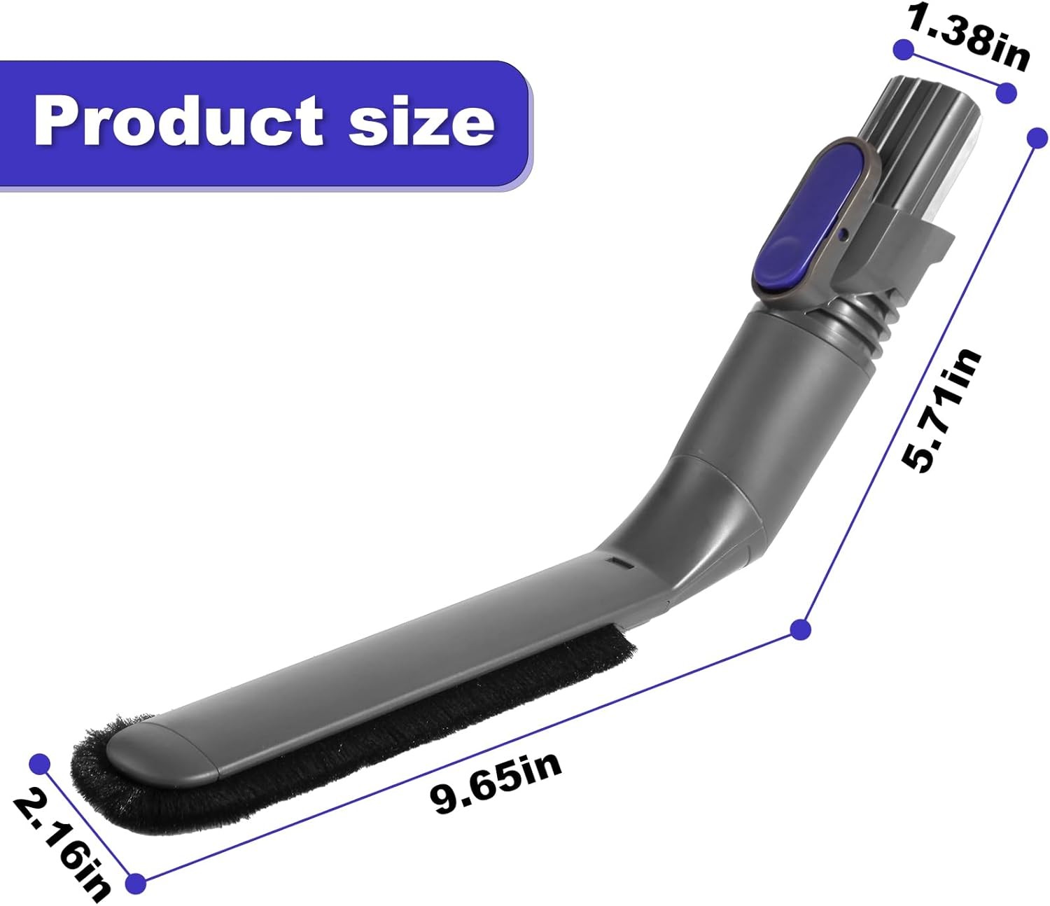 IX141 Vacuum Dusting brush Replacement Parts Compatible with Shark Pet Cordless