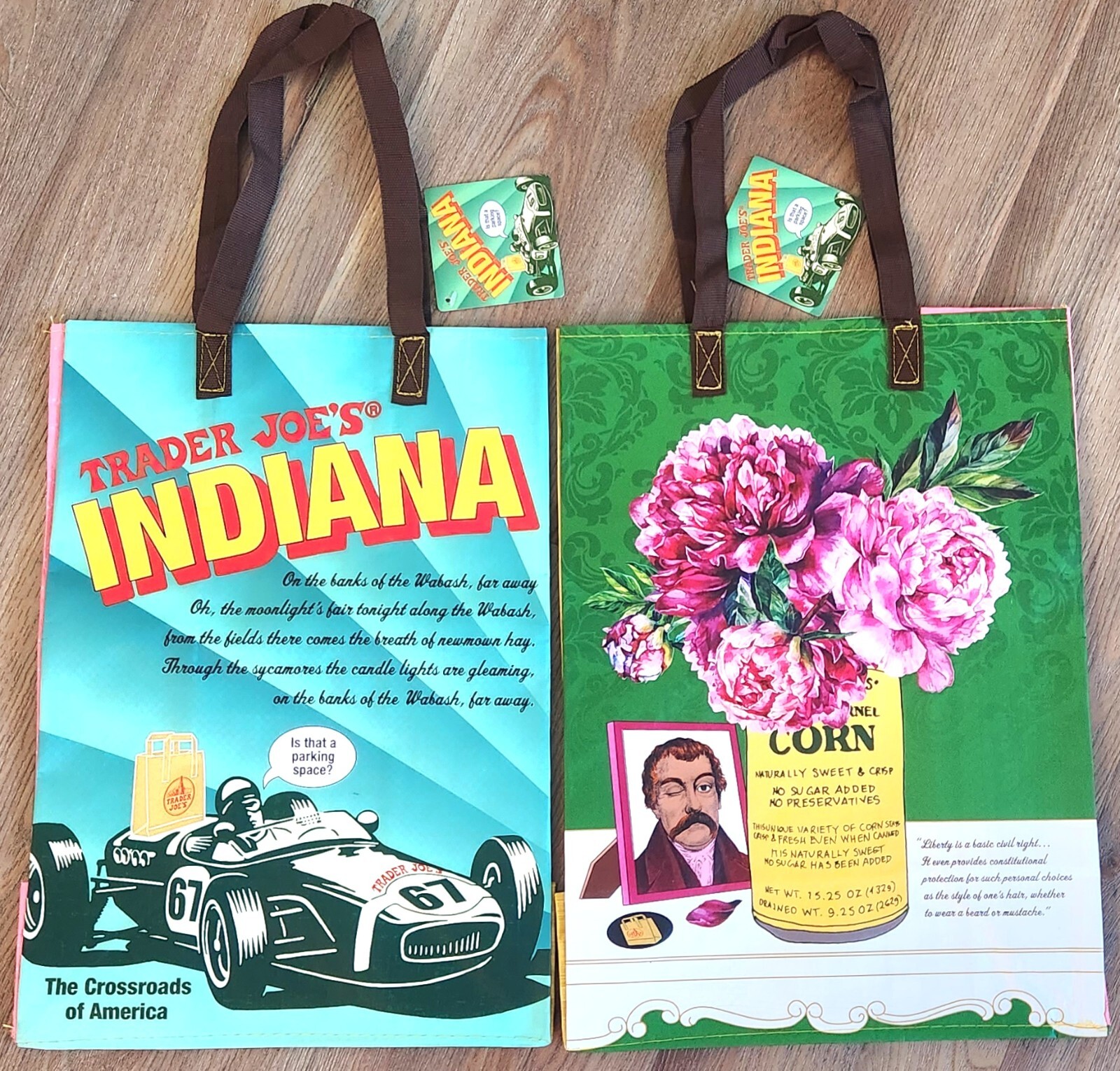 TRADER JOE’S REGIONAL TOTE BAG REUSABLE FREE SHIPPING *Choose Your Style*