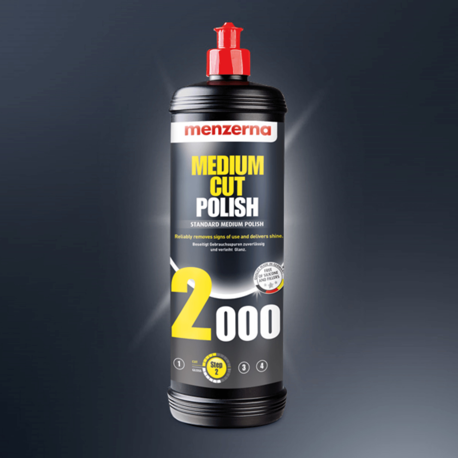 Menzerna Medium Cut Polish 2000 – Car Wax Polish, Super Shine Sealant