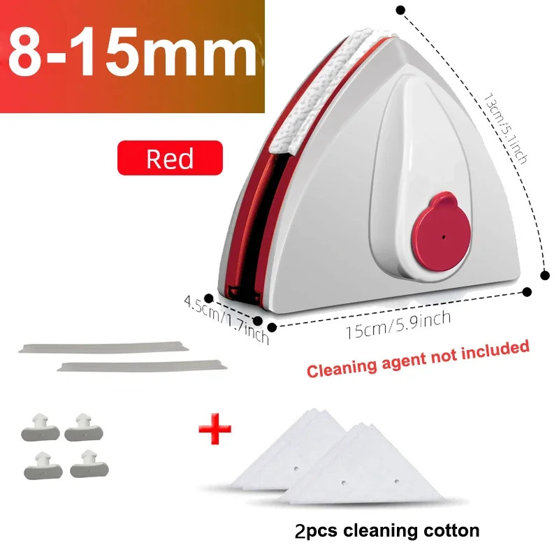 Double Sided Magnet Windows Cleaner Automatic Drainage Wiper Glass Window Washer