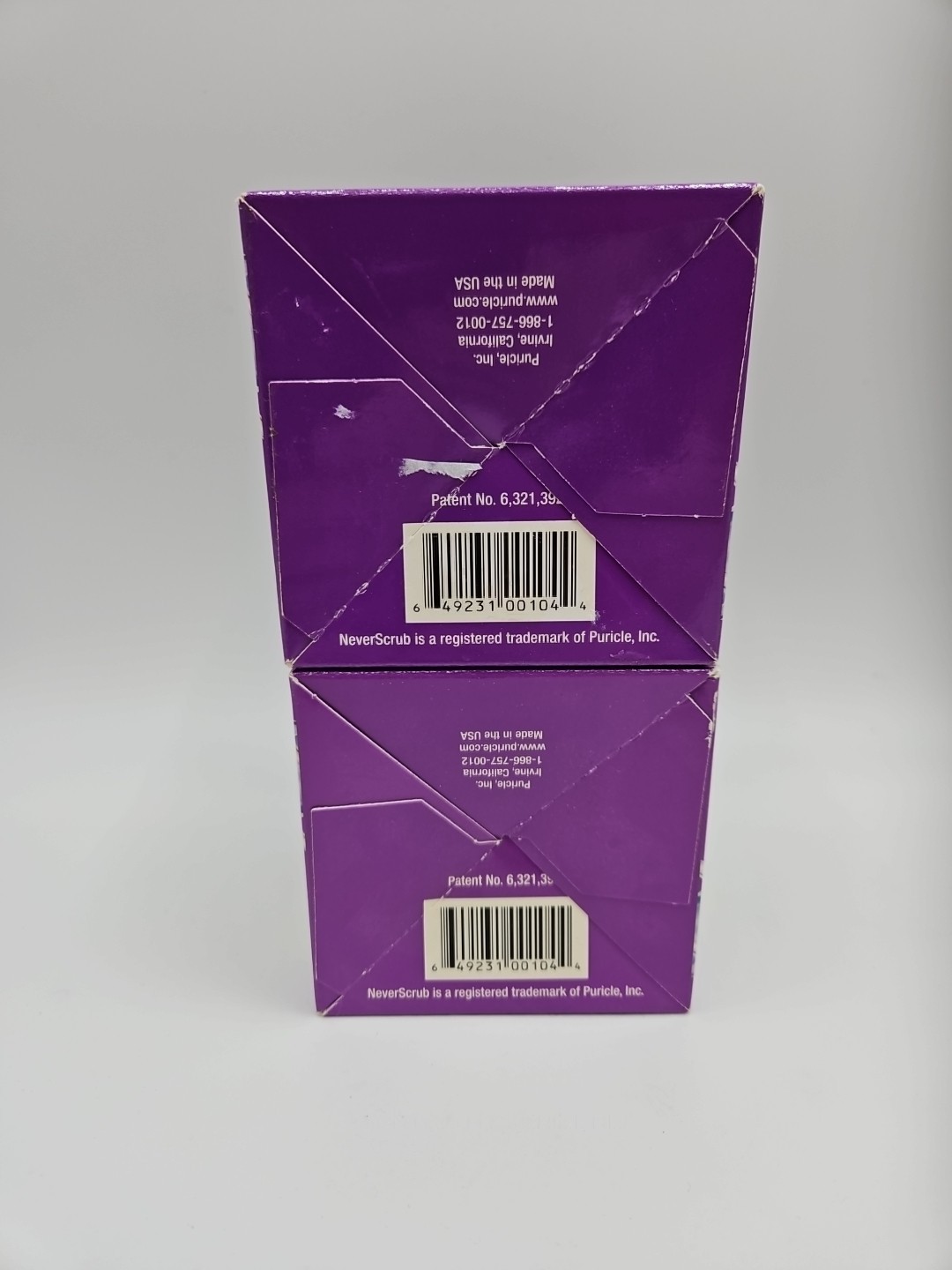 Lot Of 2 New Never Scrub Refill Cartridges Drop-In 1.65oz