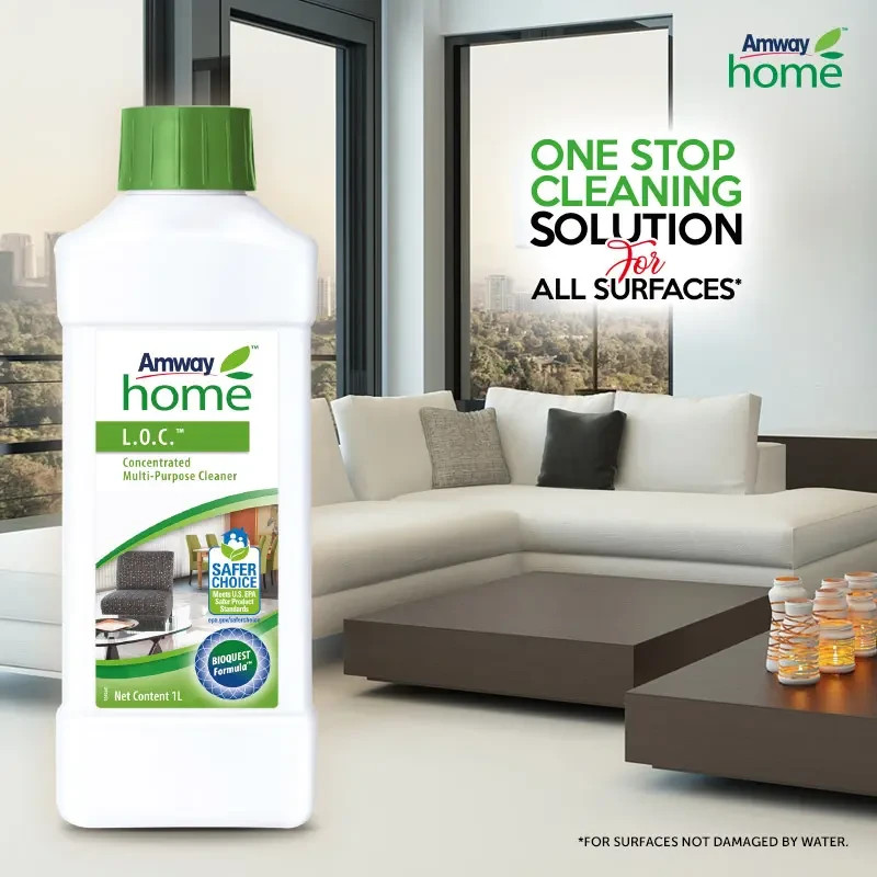 2 Pack Amway L.O.C. Concentrated Multi-purpose Cleaner 200ml