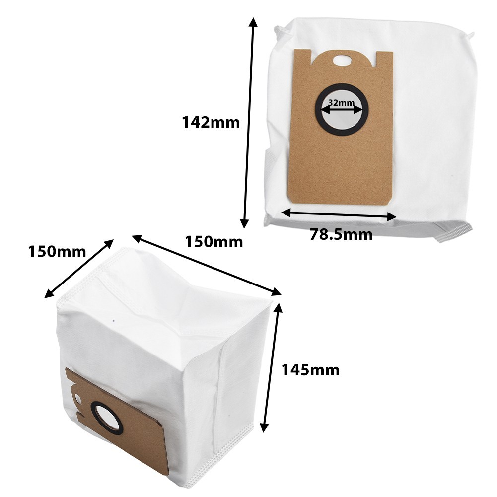 4/10Pcs 3.5L Dust Bags For IHome Robot Vacuum IHRV6 IHRV14 IHRV11 Vacuum Cleaner