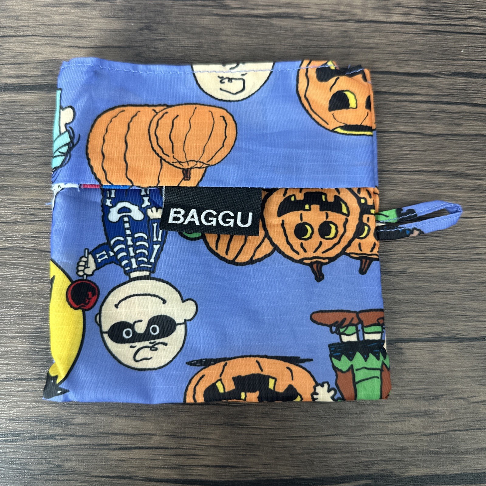 Standard Size Reusable Tote Bag Baggu X Peanuts Pouch Only – Pumpkin Patch
