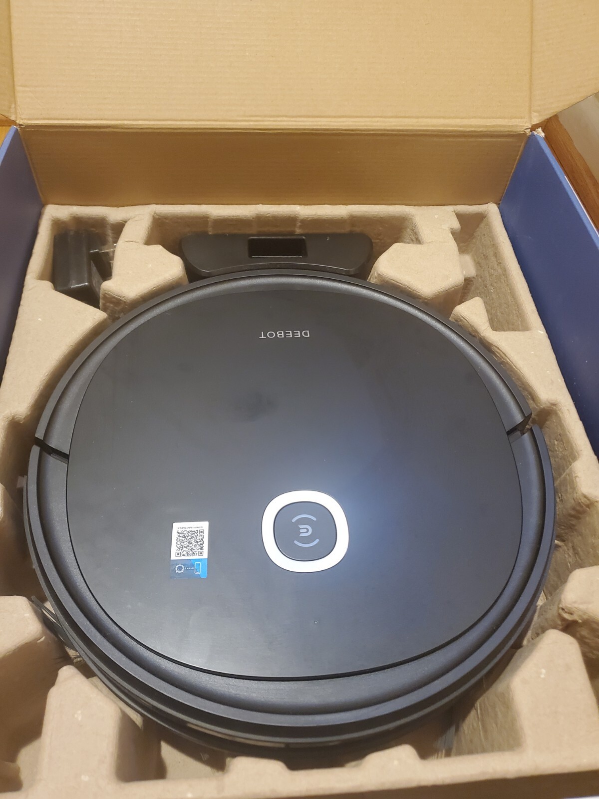 ECOVACS Robotics – DEEBOT OZMO U2 PRO Robotic Vacuum & Mop With Pet Care Kit BLK