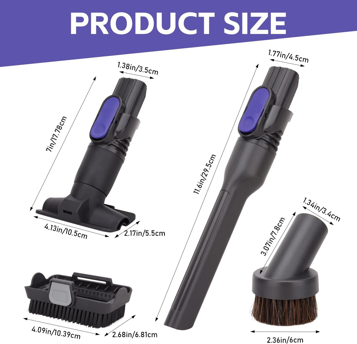 IX141 Vacuum Replacement Attachments for Shark Cordless Vacuums Ix141 Iz462H Iz4