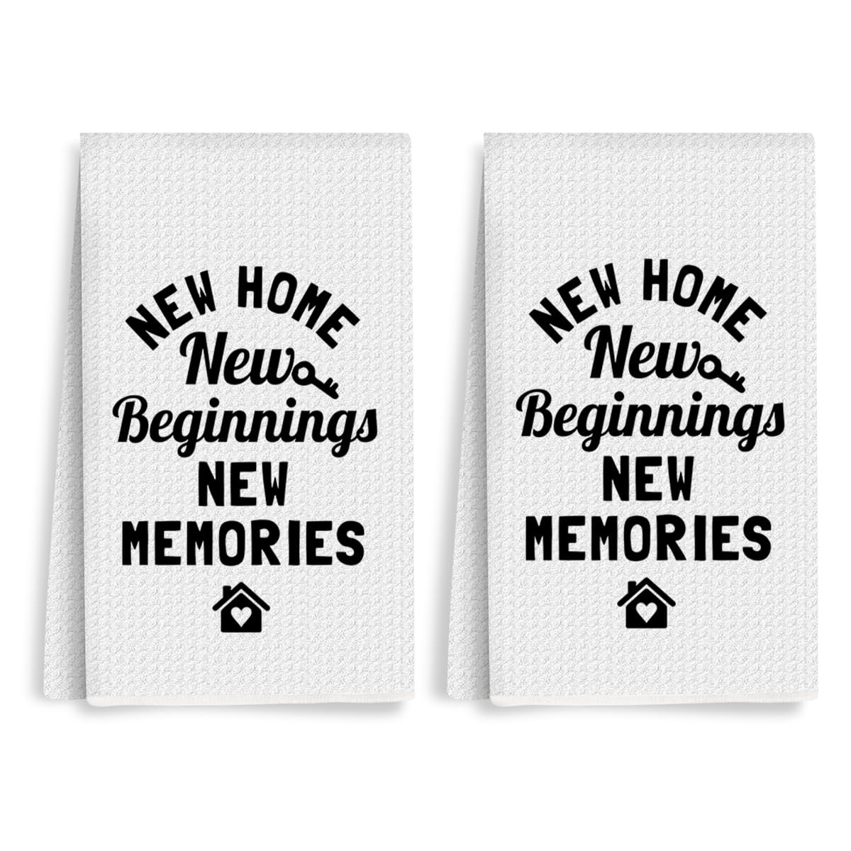 2PCS Housewarming Gifts New Home for Women Kitchen Towels, Reusable Absorbent…
