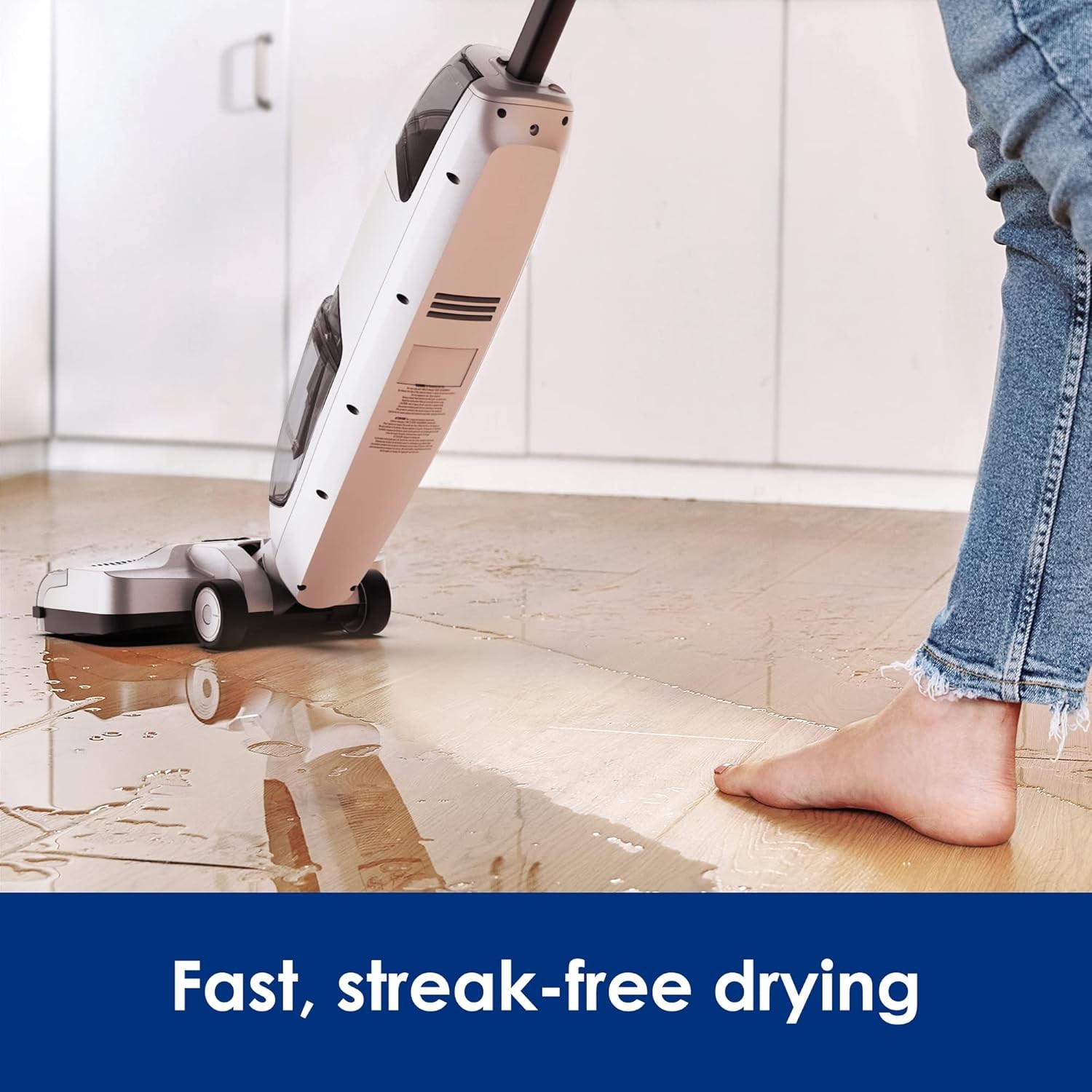 Tineco iFLOOR 2 MAX Wet Dry Vacuum Cordless Floor Cleaner White – Excellent