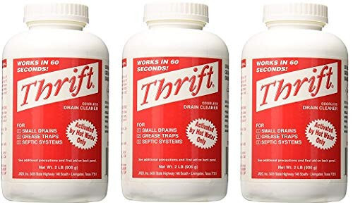 Thrift Marketing GIDDS-TY-0400879 Drain Cleaner 2 lb , White (3-Pack)