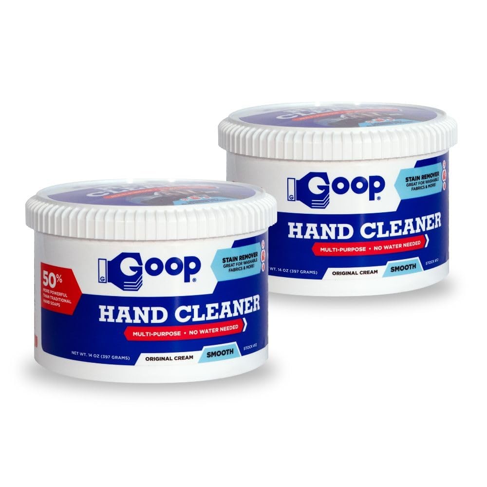 Multi-Purpose Waterless Hand Cleaner & Stain Remover – 14 oz (Pack of 2)