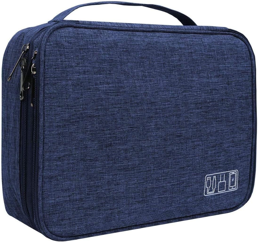 Electronics Organizer Travel Cable Organizer Bag Waterproof Accessories Case