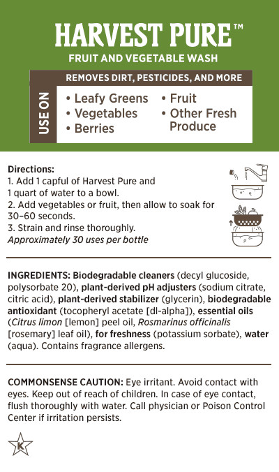 Melaleuca EcoScense Harvest Pure Fruit and Vegetable Wash – NEW – 8 fl oz