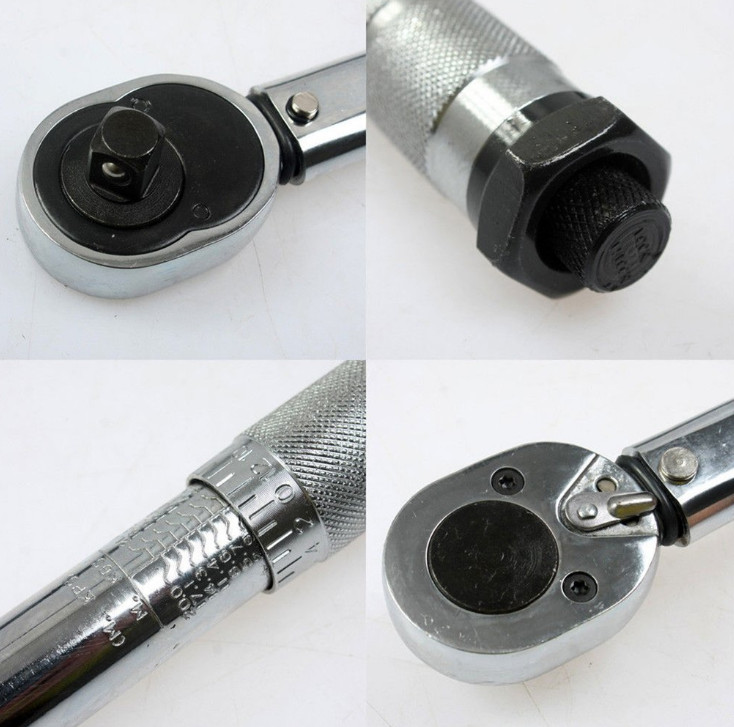 1/4 Inch Drive 5-25N.m Micrometer Adjustable Torque Wrench Spanner Hand Car Tool