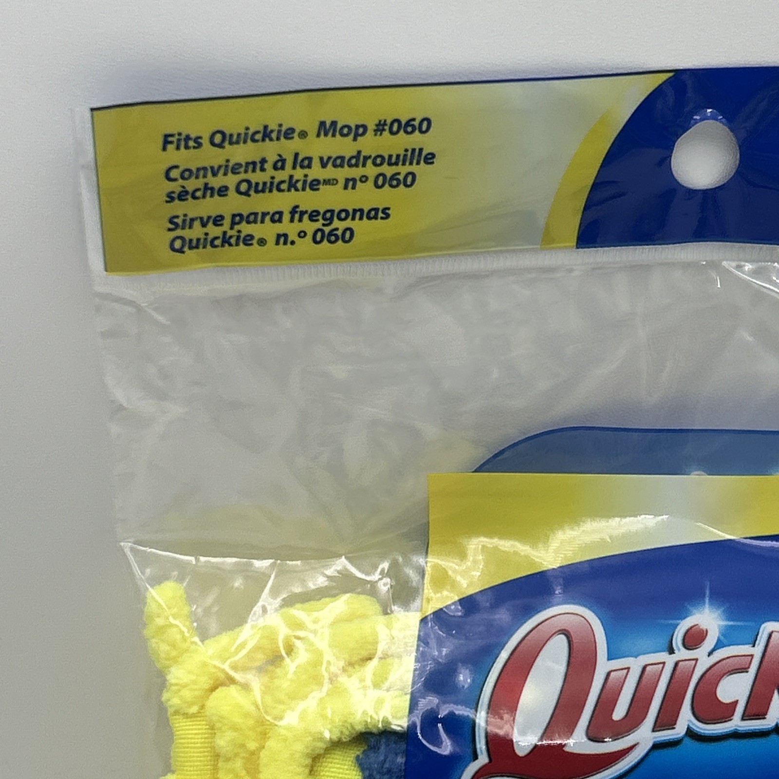 Quickie Swivel Soft Yellow Dust Mop Refill Pack Of 2 For Hardwood Floor Cleaning