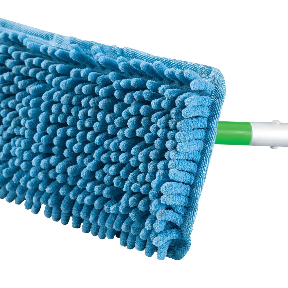 Chenille Mop Pad 2-Pack – Blue – Microfiber – Hard Floor – Reusable – 11 1/4″L x
